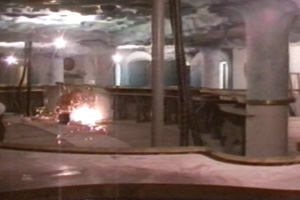 the bar with an empty top ready to recieve shapes and epoxy screed